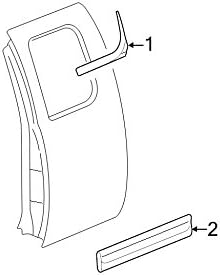 Genuine GM Parts - Molding (20817039)