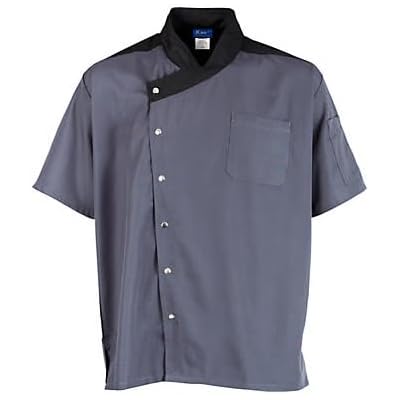 Lightweight Uptown Snap Front Chef Coat