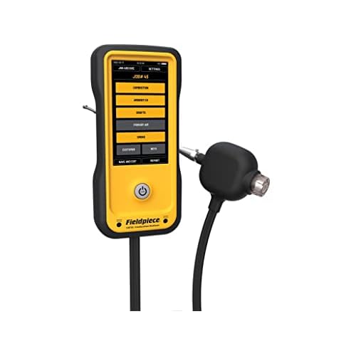 Fieldpiece - CAT45 Combustion Analyzer - Accurately Measure O2, CO, CO2, Draft Pressure - HVAC Tool