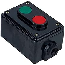 ONECM Button Switch Box Power Switch Button Switch self Reset Button Box 2 Button Switch LA4-2H