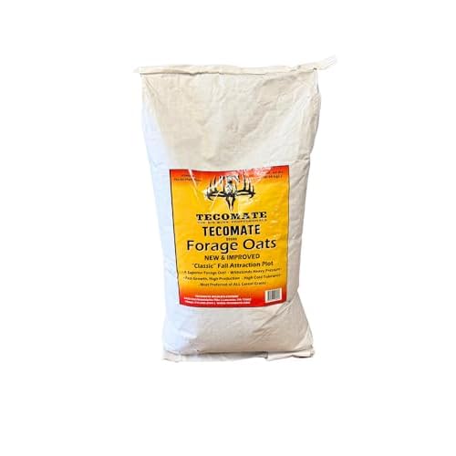 Tecomate Deer Food Plot Seed Forage Oats 40lb