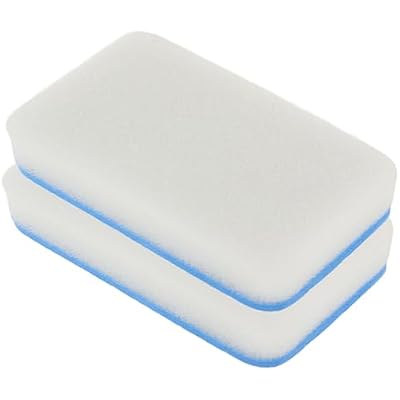 2pcs Outdoor Table Tennis Paddle Racket Cleaner with Gentle Bristles Reusable Sponge Scrubber for Removal and Maintenance