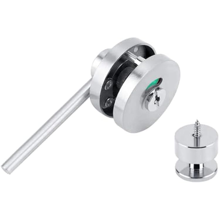 Dead Bolt Lock, Vacant Engaged Indicating Lock Indicator Door Zinc Alloy Privacy with Occupied Sign Bathroom Privacy Handle