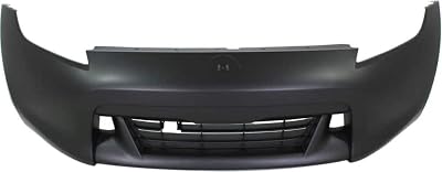 Replacement Front Bumper Cover Primed Coupe with Sport Package BaseTouring Models fits 2009-2012 Nissan 370Z with Sport Package with Air Spoiler