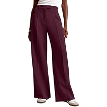 NIMIN Women Wide Leg Pants High Waisted Business Casual Work Trousers Dressy Pants with Pockets