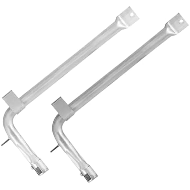 2 Pack Stainless Steel Burner Tubes PB050012 PB050009, Replacement for Viking Oven Burner EVGIC305 VGIC365 VGRC605 VGSS480 VGIC367 VGSC300 VGSC305 VGSS300,Size 17x 7 916