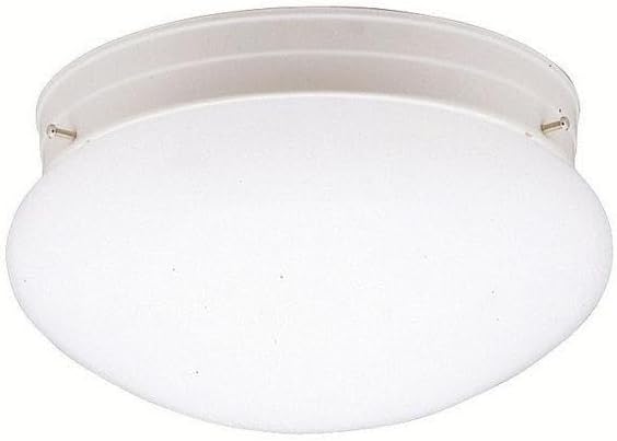 1 Light Flush Mount with Utilitarian Inspirations 5 inches Tall by 9 inches Wide Utilitarian Flush Mount Light 147-Bel-551335