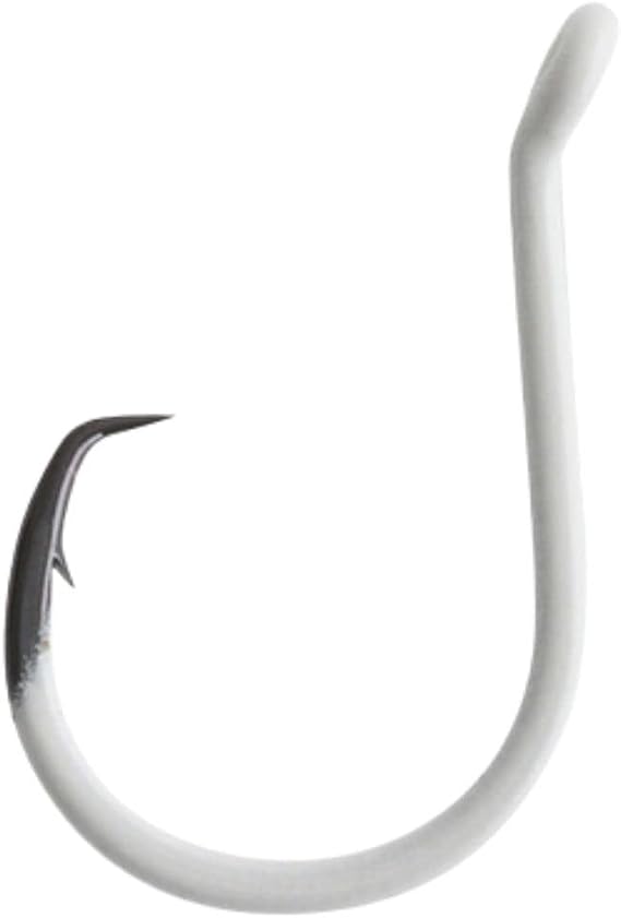BKK Offset Heavy Circle Glow Hook | 2X | Glow in The Dark | Needle Point