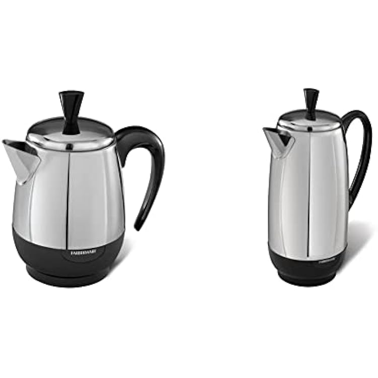 Farberware Stainless Steel Electric Percolators 2-4 Cup and 12 Cup