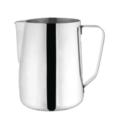 Stainless Steel Milk and Coffee Pot, Pitcher Milk Jug, Milk Foamer, Foaming Container, 700 ml