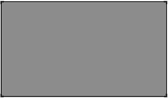 Ambient Light Rejection Projection Screen, Ultra-thin Frame for Ultra-short Throw Projectors, Wraparound Fixed Frame Design