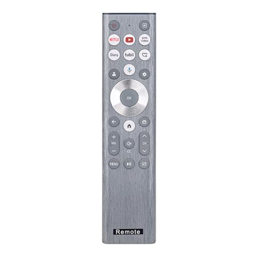 PERFASCIN ERF6A80 Replaced Voice Remote fit for Hisense 4K LED Smart TV U9N 98UX U8 A7 Series U76N with Backlight Buzzer Search and Gravity Sensing Function 75U8N 75U9N 85A7N 85U6N 85U88N 85U8N 85U9N
