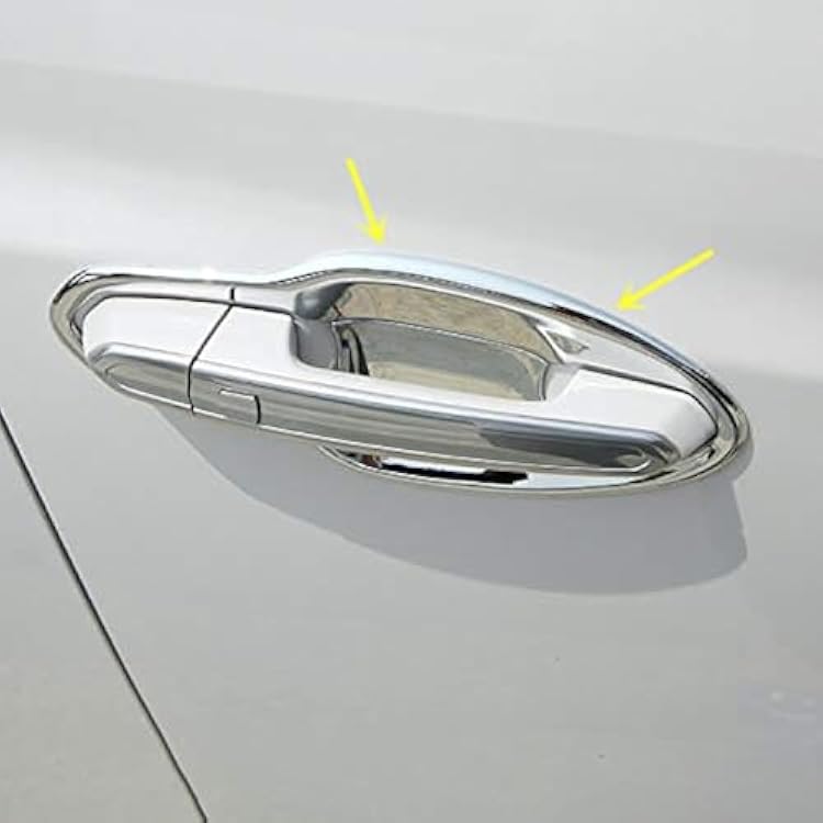 ZiWen Chrome Styling Door Handle Bowl Moulding Trim for Cadillac XT5 2017 2018 2019 2020 2021 2022 2023 2024
