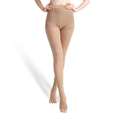 SWOLF Medical Compression Pantyhose Women Men 20-30 mmHg Edema Varicose Veins