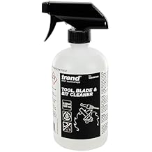TREND Tool, Blade & Bit Cleaner, 18 fl oz, Resin, Pitch & Rust Remover, Safe Non-Toxic Formula for Workshop Tools, CLEAN/500