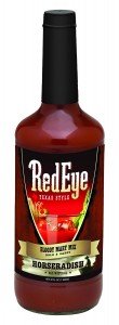 Red Eye Horseradish Texas Style Bloody Mary Mix 32 Oz (12 Pack)