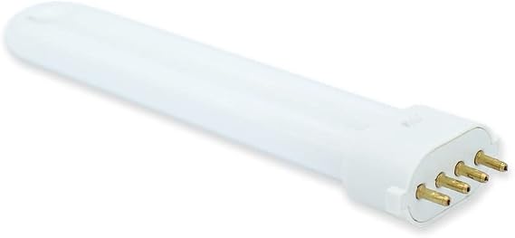 Technical Precision E9W CFL Bulb for Coleman 5357-109C Lantern - 1 Pack | FLS U-Tube T4 Replacement 2G7 Base 4 Prong 6500K