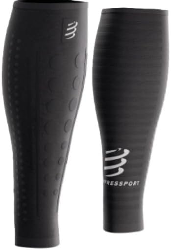 Compression Shin - R2 Aero 2.0 Black/White (T2)