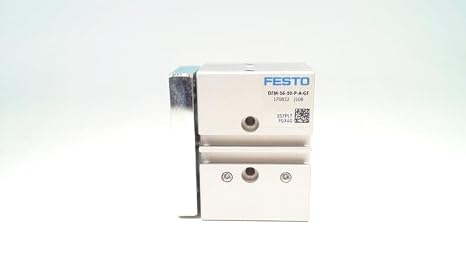 FESTO DFM-16-10-P-A-GF 170832, DFM Series, Double Acting, Elastic Cushioning Rings/Plates ON Both Sides, for Proximity Sensor, Guided Actuator, Piston Diameter: 16 MM, Plain Bearing, Stroke: 10 MM