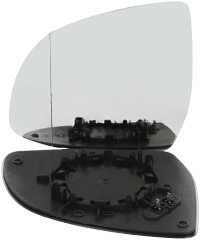 Heated Wing Mirror Glass Left Passenger Side for BMW X3 2010–2024 X4 2013–2024 X5 2012–2024 X6 2014–2024 Clip-On Replacement