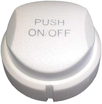 Jacuzzi On/Off Air Actuator Button White