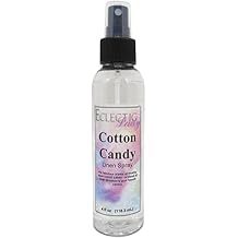 Cotton Candy Linen Spray, 8 ounces - Eclectic Lady Sheet and Linen Spray - No Artificial Colors, Parabens, or Preservatives - Long-Lasting Scent for Bed, Fabric & Pillow