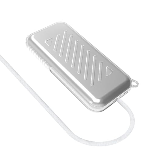 Vision pro TPU battery pack case Convenient Battery Holder with Carrying Case and Accessories, Effective Protection Vision Pro Battery in Work, Gaming, Travel Clear