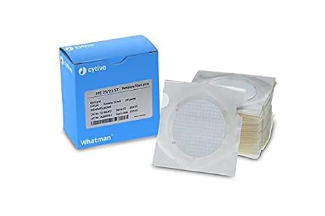 GE Bio-Sciences 10401670 Glass Microfiber Filter Circle, 47mm Diameter, Mixed Cellulose Ester ME 25 Plain, 0.45m Pore Size, Pack of 100