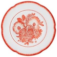 Vista Alegre Oscar De La Renta Coralina Dinner Plate