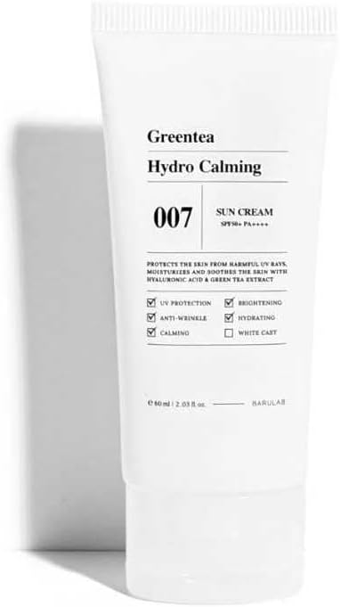 Barulab Greentea Hydro Calming Sun Cream