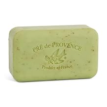 Pre de Provence Artisanal Soap Bar, Natural French Skincare, Enriched with Organic Shea Butter, Quad Milled for Rich, Smooth & Moisturizing Lather, Lime Zest, 5.3 Ounce