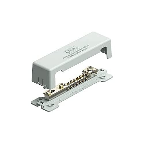 OBO Bettermann 1809 Potential Compensation Rail, Gray