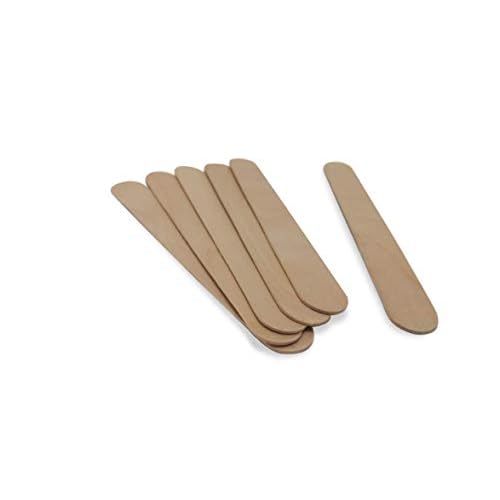 Perfect Stix Wooden Tongue Depressors Pack of 100ct Non Sterile. Birchwood Tongue Depressors. 6 Inches
