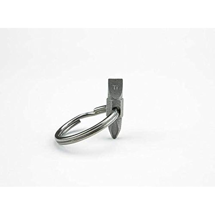 Titanium Pocket Bit - Everyday Carry Screwdriver Bit Hex