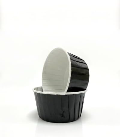 Roll-Up Muffin Kek Kapsülü Siyah Büyük Boy 50li