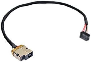 GinTai DC Power Jack Cable Replacement for HP 15-r174ca 15-r011dx 15-r029wm 15-r063nr 15-r181nr 15-r052nr 15-R030WM 15-g071nr 15-g072nr 15-g073nr 15-g074nr 15-G 15-R 749650-001 LS-A991P 250 G3 255 G3