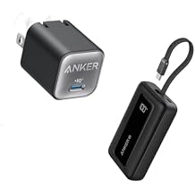Anker USB C GaN Charger 30W with Anker Zolo Power Bank, 10,000mAh 30W High-Speed Portable Charger