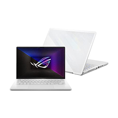 EXCaliberPC 2023 ASUS ROG Zephyrus G14 GA402XY-XS96 AMD Ryzen 9 7940HS, 32GB RAM, 1TB NVMe SSD, RTX 4090 16GB, 14 QHD 165Hz, Windows 11 Pro Gaming Notebook - Moonlight White
