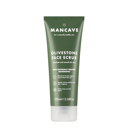 ManCave Natural Olivestone Face Scrub 100ml