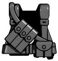 BrickArms Combat Vest WW2 US Ranger 2.5" [Black]