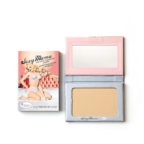theBalm Sexy Mama Anti-Shine Translucent Powder, Soft & Matte Finish, 0.14 Ounce