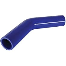 AFCO 1.75 ID 45 Degree, 12 High-Temp Silicon Radiator Hose, Blue