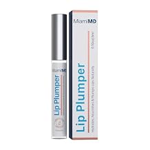 MiamiMD Lip Plumper (3ml) Premium Lip Gloss for Women -Hydrating and Nourishing with Collagen and Vitamin E - Gloss Plumper