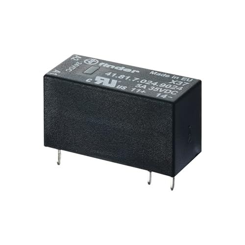 FINDER 41.81.7.024.9024 Current: 5 AMP, Relay, Solid State, Voltage: 24 Volt DC OUTPUT24 Volt DC Input