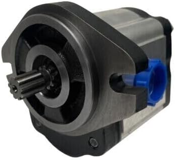 Magister Hydraulic Gear Pump, 0.76 CID, 9-Tooth Spline Shaft, CCW Rotation, SAE 12 Inlet x SAE 10 Outlet, SAE A 2-Bolt Mount, 6.58 GPM at 2000 RPM, 3600 PSI