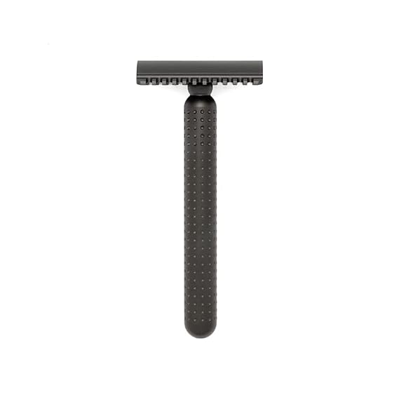 Tatara Masamune Double Edge Safety Razor for Men, Single Blade Razor, Stainless Steel, Ergonomic Handle, Open Comb Design for Smooth Close Shave, Eco Friendly, Premium Reusable Razor, Dark Edition