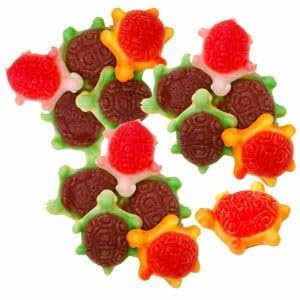 Bayside Candy Jelly Filled Gummy Turtles - Turtles Gummy Candy - Jelly Filled Turtles Gummy Candy (1LB)