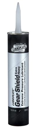 Lubriplate L0152-000 Gear Shield Extra Heavy Multi-Purpose, Lithium-Based, Open Gear Grease, 10.5 Ounce Cartridges (Pack of 40)