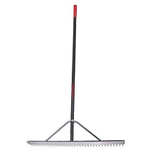 Razor-Back Landscape Rake, 36 Tines, 66 in. Handle L