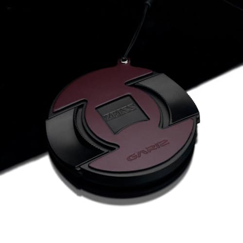 Gariz Genuine Leather XA-CFZE72BR Camera Cap Fixs For Sony Carl Zeiss 72mm Lens, Brown